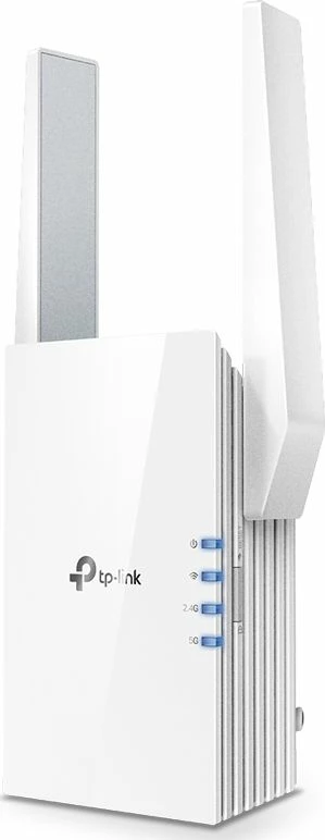 Përsëritës Wi‑Fi TP-Link RE505X Wi‑Fi 6, dual-band 2.4/5 GHz, Mesh, 1x Gigabit LAN, i bardhë