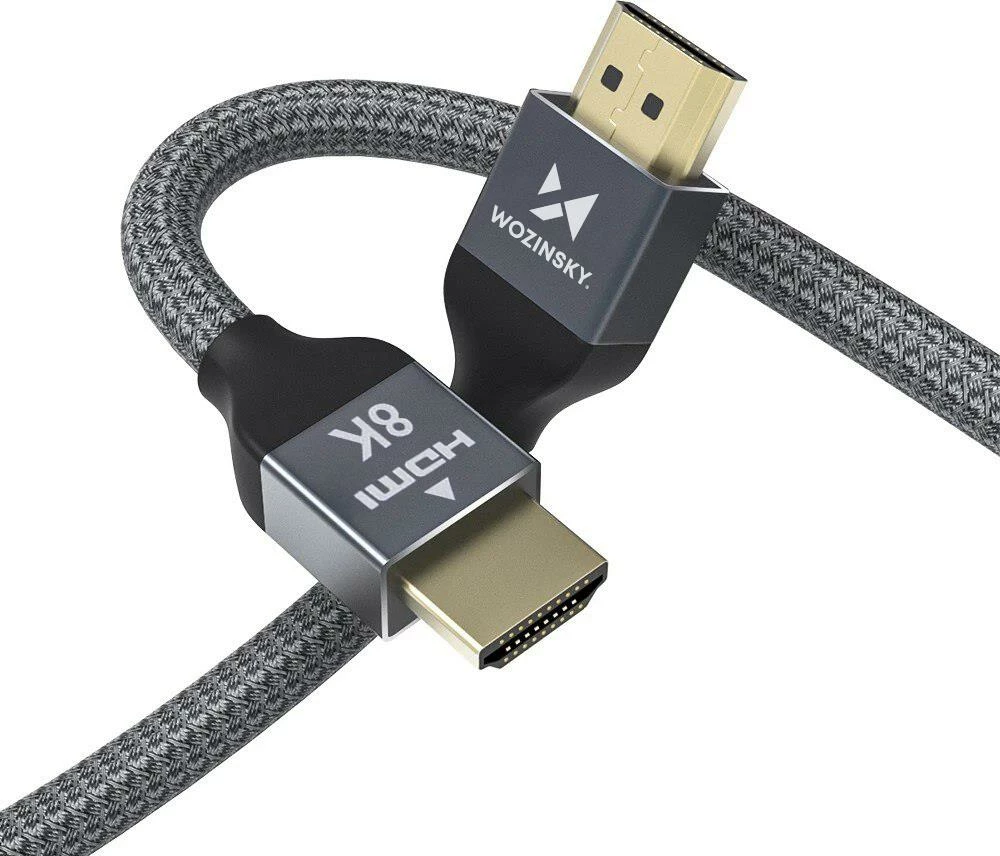 Kabllo HDMI Wozinsky WHDMI-30, 3m, 8K 60Hz, 48Gbps, argjendtë