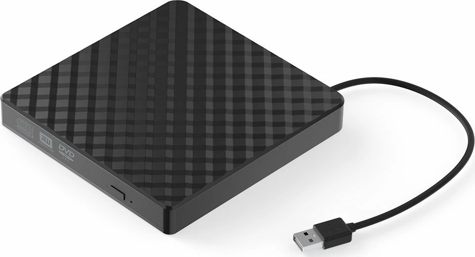 Drive optik i jashtëm Krux KRX0071 Drive, USB, CD/DVD, M-DISC, i zi