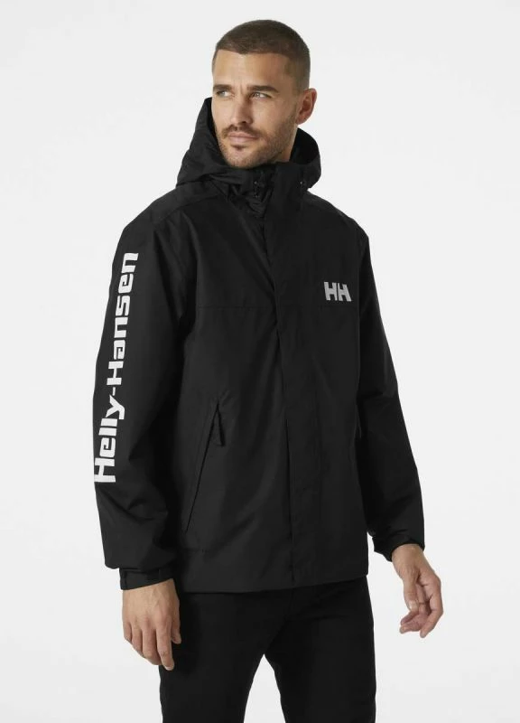 Jakne për meshkuj Helly Hansen, e zezë