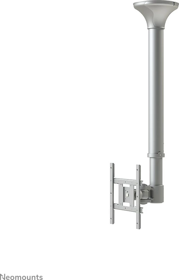 Mbajtës tavani për monitor/TV Newstar FPMA-C200, 10-40 inç, rrotullim 360°, rregullim lartësie, argjendtë