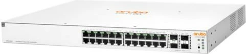 Switch i menaxhuar Hewlett Packard Enterprise Aruba Instant On JL684B, 24 porta Gigabit Ethernet, 4 SFP+, 370W, i bardhë