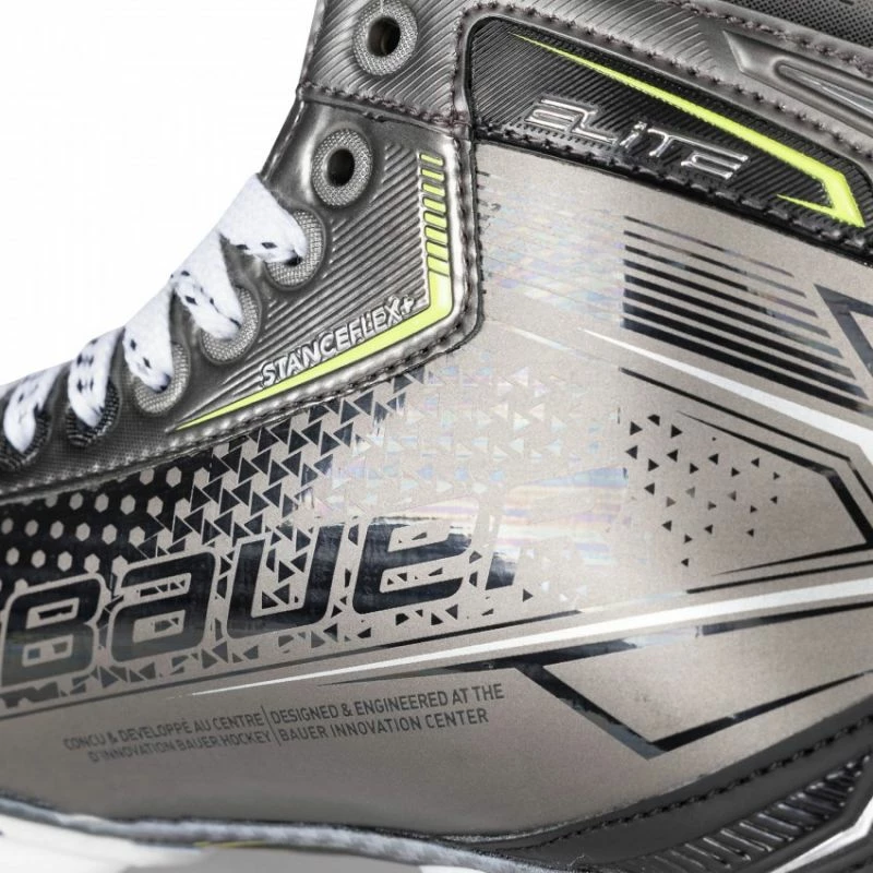Patinat për portier Bauer Elite '21 Sr M 1058732, ngjyrë gri/argjendtë