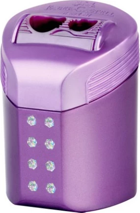 Mprehëse lapsash Faber-Castell Sparkle, manuale, kontejner i heqshëm, ngjyra të ndryshme