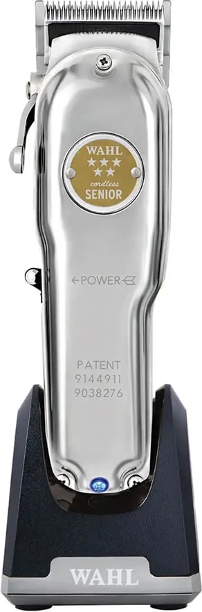Makine qethëse për meshkuj Wahl Senior Cordless Metal Edition argjendtë