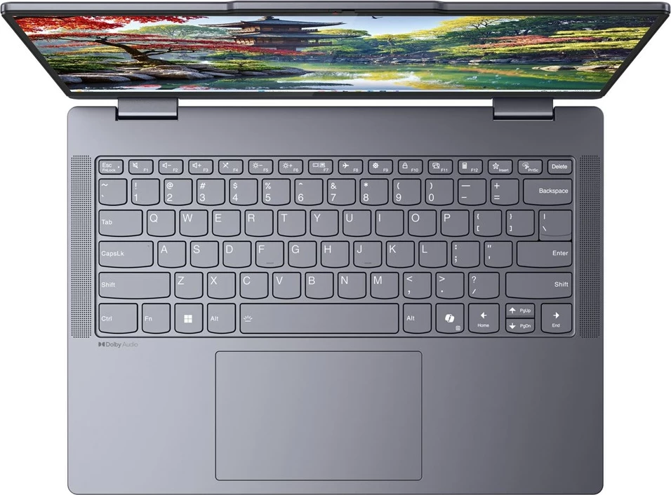 Laptop Lenovo IdeaPad 5 2-in-1 14IRH9, Intel Core i5-13420H, 16GB RAM, 512GB SSD, 14" OLED Touch, Luna Grey