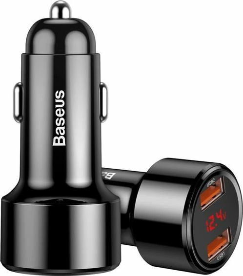 Karikues veture Baseus BS-C20A Magic Series 45W 2x USB-A QC3.0 6A, i zi (BRA007184)