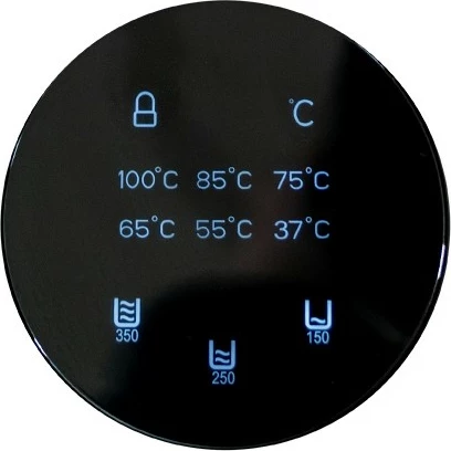 Ngrohës uji elektrik UNOLD 18615 Ava Express, 2200W, 6 temperatura, inox/zi