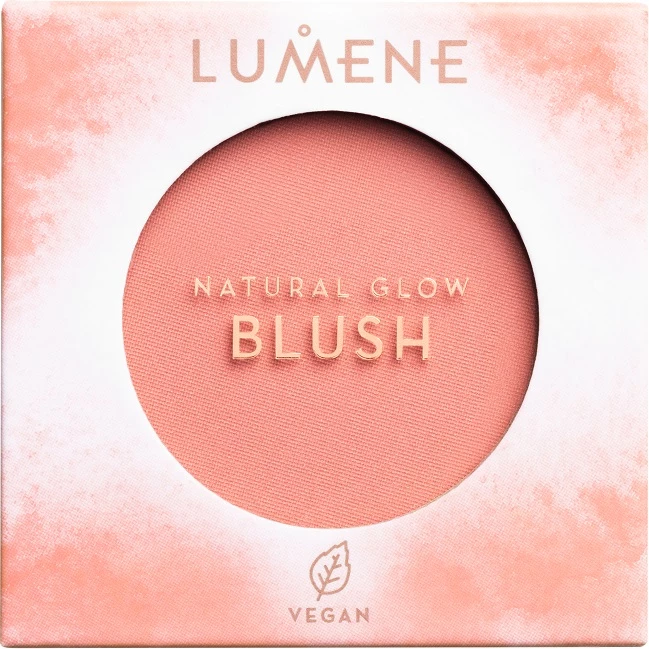 Blush për faqe Lumene Natural Glow Blush 1 Coral Glow për femra, 4g