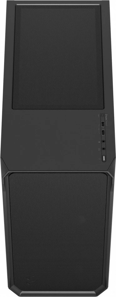 Kasë Fractal Design Focus 2, Midi Tower, ATX/Micro ATX/Mini ITX, Tempered Glass, e zezë