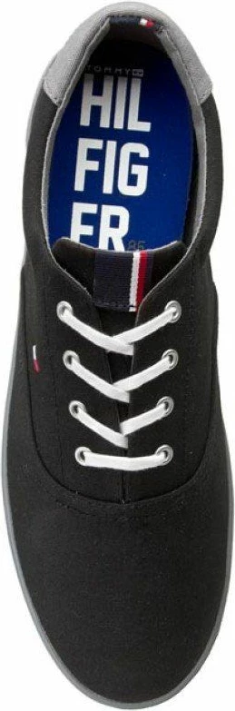 Këpucë për meshkuj Tommy Hilfiger, të zeza