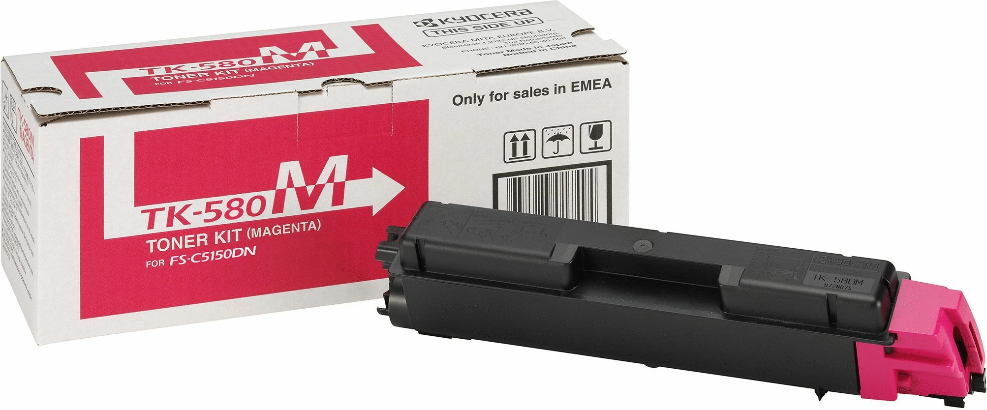 Toner Kyocera TK-580M magenta për FS-C5150DN
