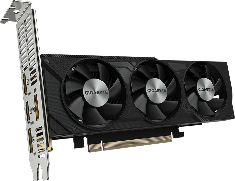 Kartelë grafike Gigabyte GeForce RTX 4060 OC Low Profile 8G, 8 GB, GDDR6, PCI Express 4.0, e zezë