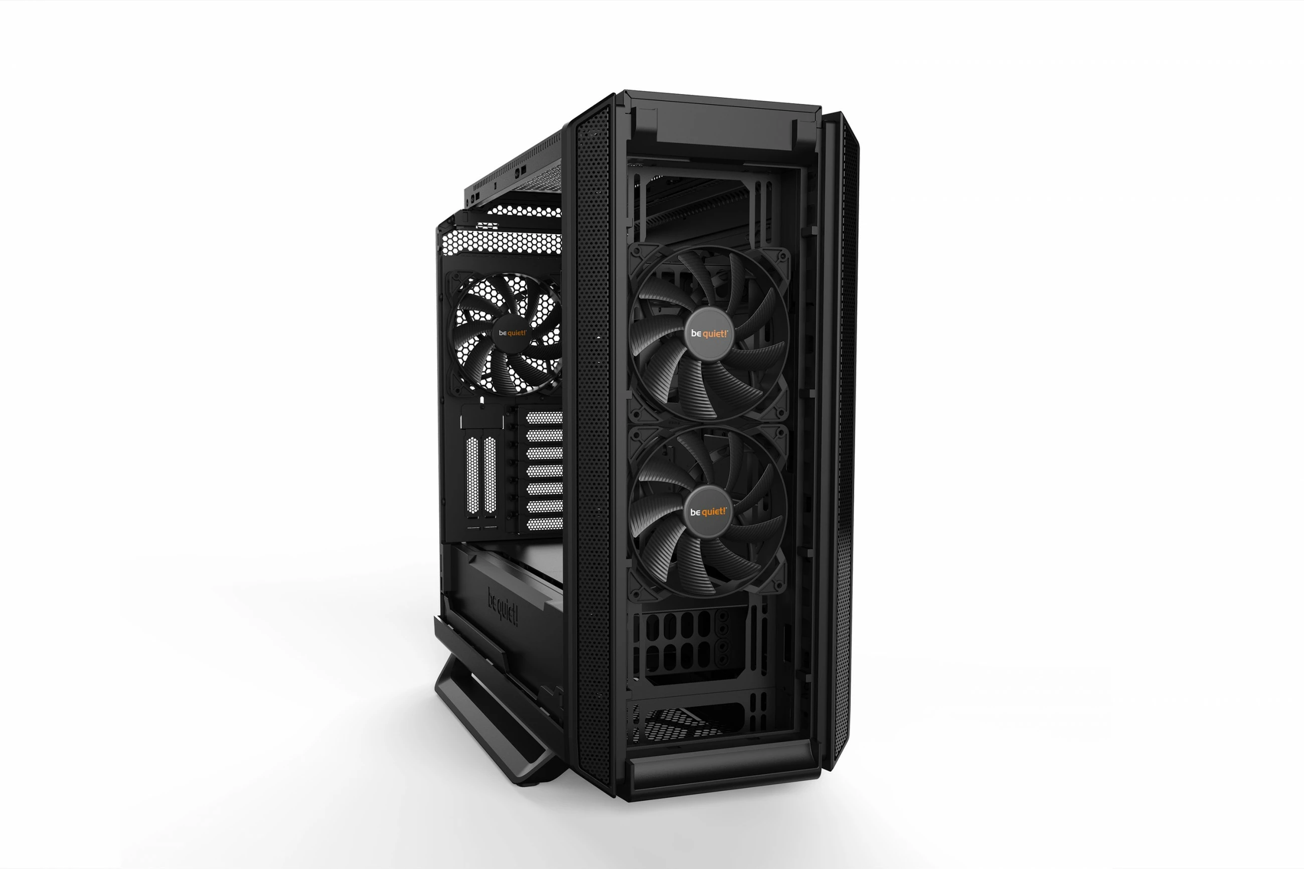 Kasë be quiet! Silent Base 802 Window Black, Midi Tower, PC, ATX, EATX, micro ATX, Mini-ITX, ABS, Çelik, 18.5 cm
