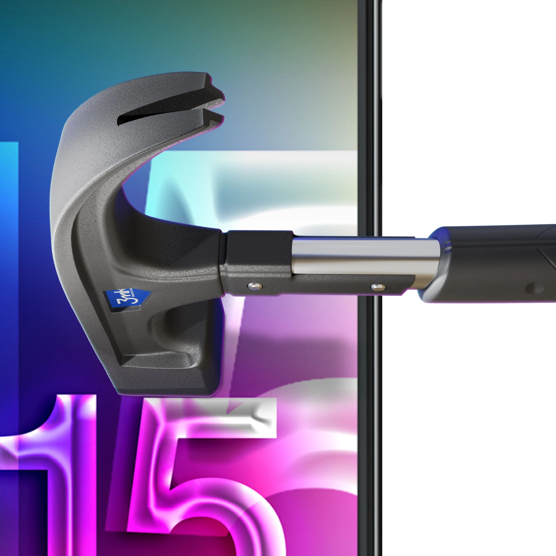 Mbështjellës ekran 3mk SilkyMatt Pro për iPhone 15 Pro Max, Mat