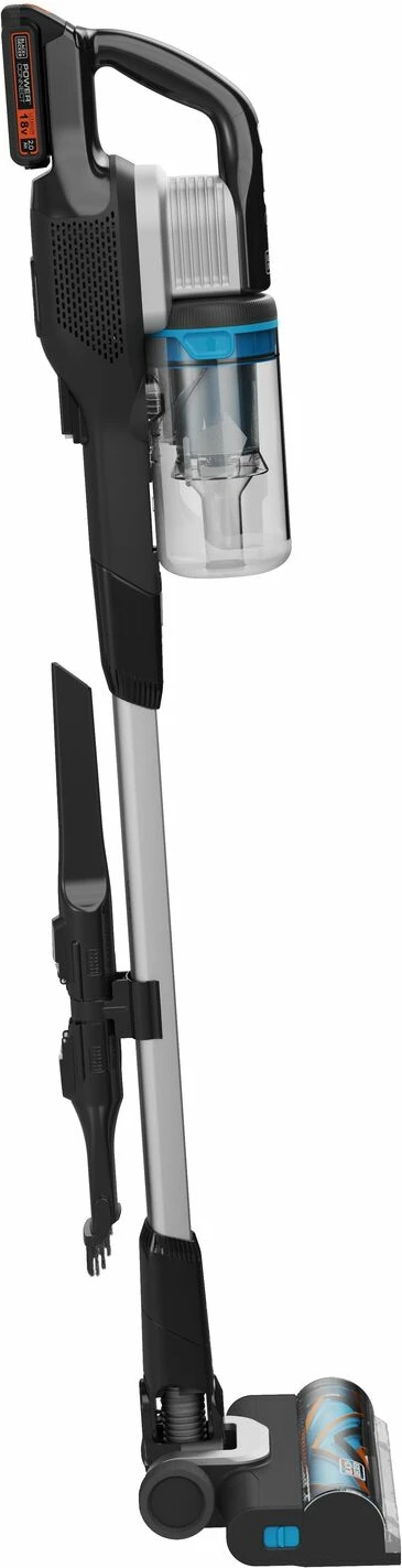 Fshesë me korrent vertikale pa kabllo Black&Decker BHFEB520D1 18V 2.0Ah, e zezë (me bateri, karikues dhe aksesorë)