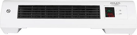 Ngrohës me ventilator Adler AD 7714, 2200 W, për mure, i bardhë