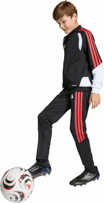 Duks për fëmijë adidas, zi, bardhë, kuqe [Madhësia: 152 cm]
