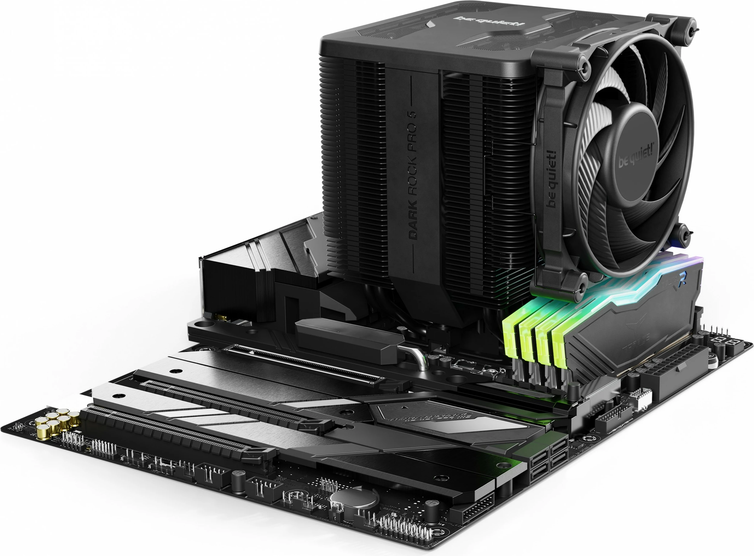 Kasë ajri Be Quiet! Dark Rock Pro 5, 120/135 mm, 8.9 dB, 23.3 dB, E zezë
