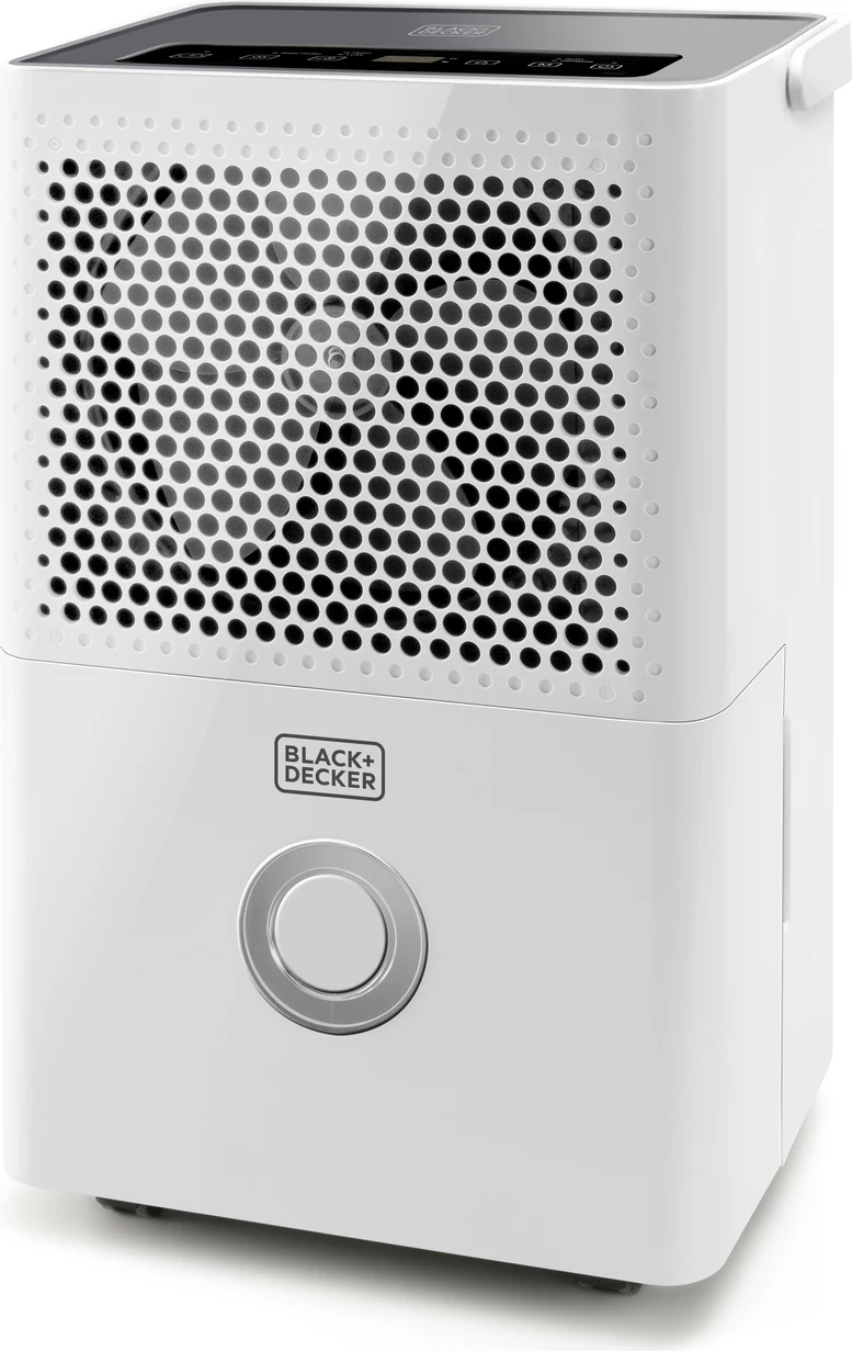 Dehumidifikator ajri Black&Decker BXDH12E 12L/24h, rezervuar 1.8L, timer 24h, deri 25m²