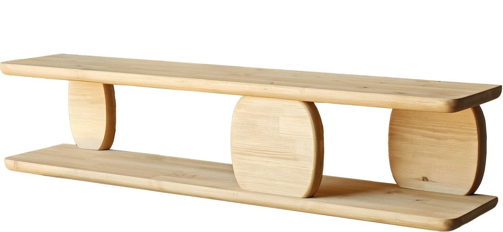 Raft muri Modena, ngjyrë lisi, Hanah Home