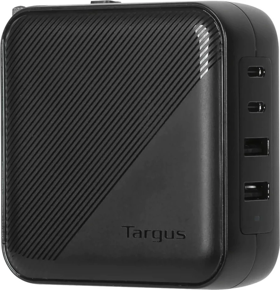 Karikues universal Targus 100W GaN, 4 porta, Power Delivery, i zi