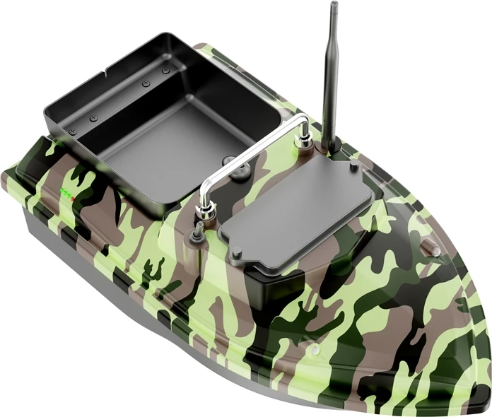 varkë karremi me telekomandë, Flytec V050, bateri 12000 mAh, rreze 500 m, ngarkesë 2 kg, moro