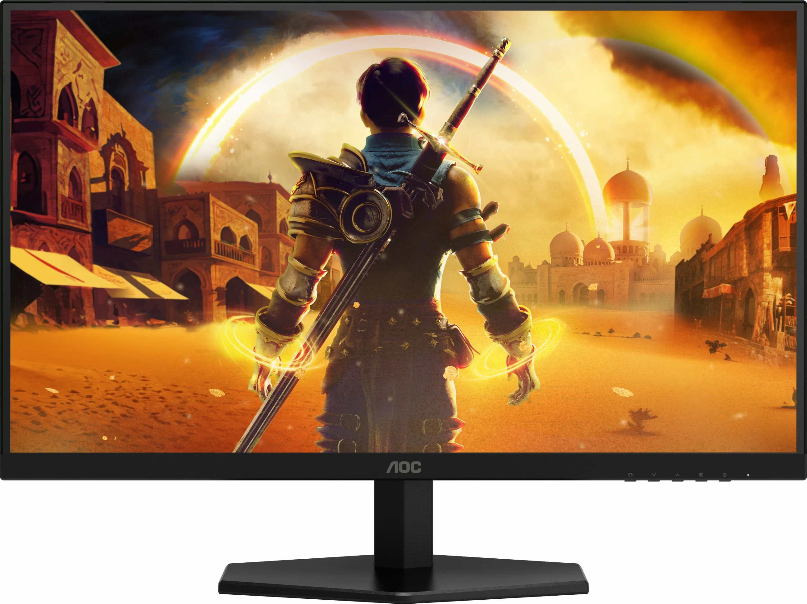 Monitor gaming AOC Q27G42XNE 27 inç, QHD, 180Hz, Adaptive Sync, e zezë