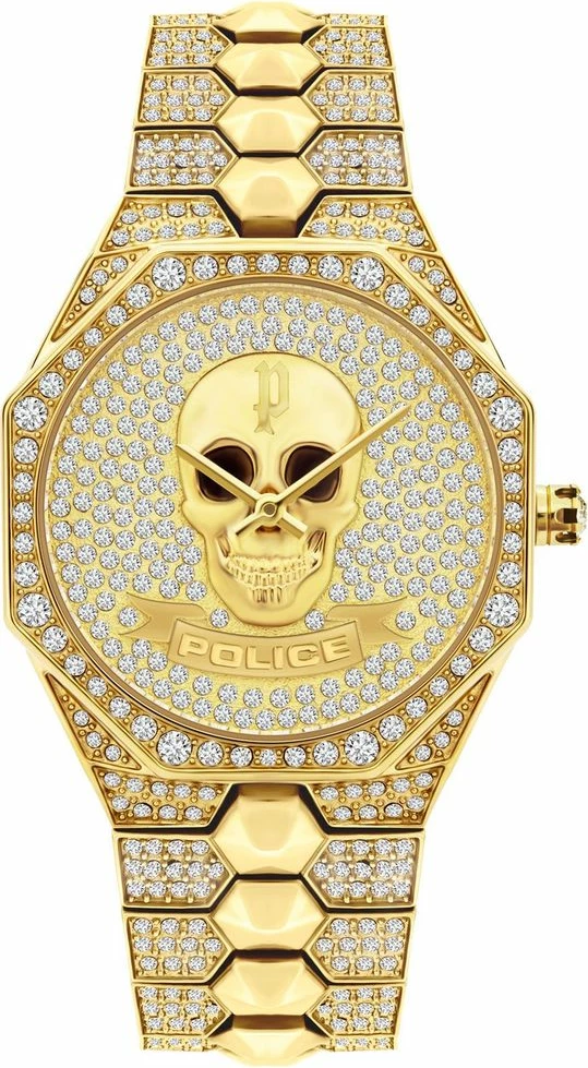 Orë dore për femra Police Montaria PL.16027BSG , 36mm, e artë