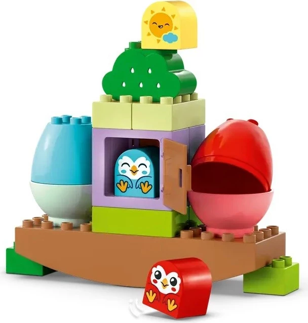 Set LEGO DUPLO 10440, Balancing and Stacking Tree, për fëmijë 1.5+ vjeç