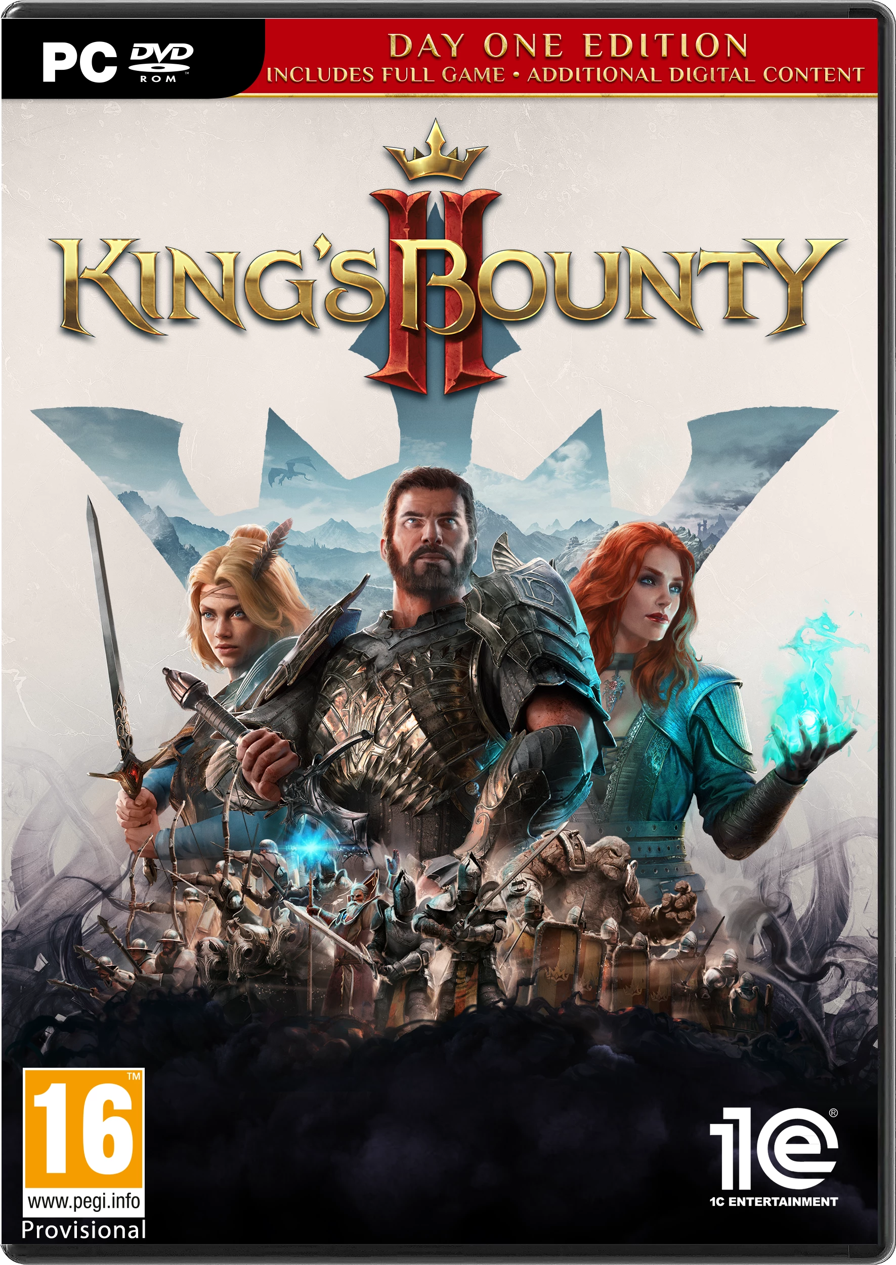 Lojë PC Prime Matter King's Bounty II Day One Edition, PC DVD, PEGI 16