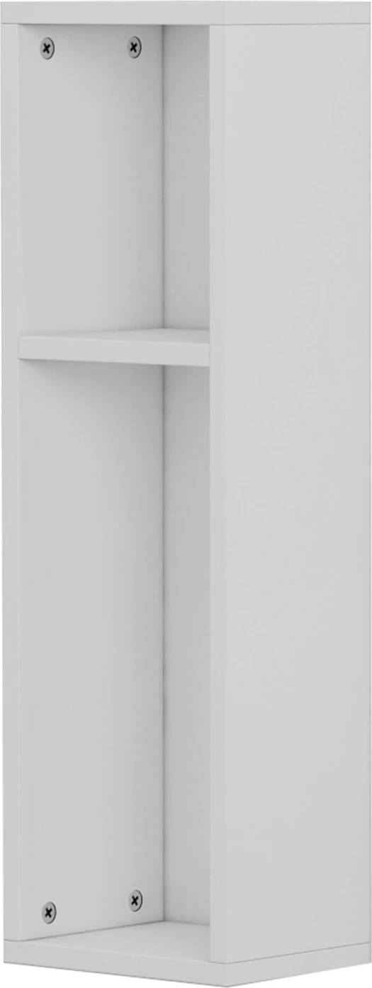 Komodinë muri BONEN FH8936.11 melaminë, ngjyrë e bardhë, 20x15x65H cm