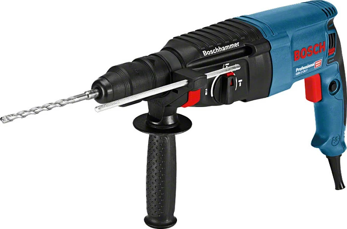 Çekiç elektrik Bosch GBH 2-26 F Professional, SDS Plus, 830W, 2.7J, zi/blu