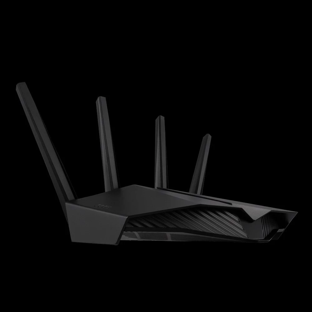 Router ASUS RT-AX82U, wireless, Gigabit Ethernet, Dual-band (2.4 GHz / 5 GHz), i zi