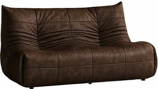 Divan dy ulëshe, ngjyrë kafe, Atelier del Sofa, Bocek