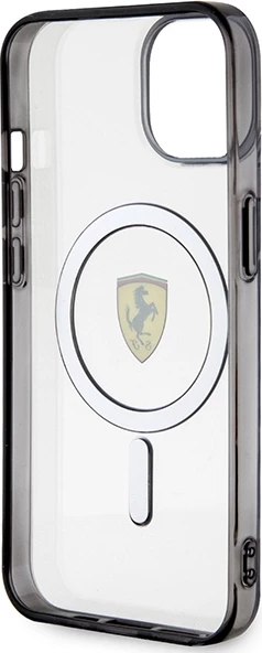 Mbështjellës Ferrari FEHMP14SURKT për iPhone 14 6.1", transparent, MagSafe
