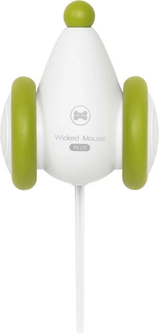 Lodër interaktive për mace Cheerble Wicked Mouse Plus CWJ01, bardhë-jeshile