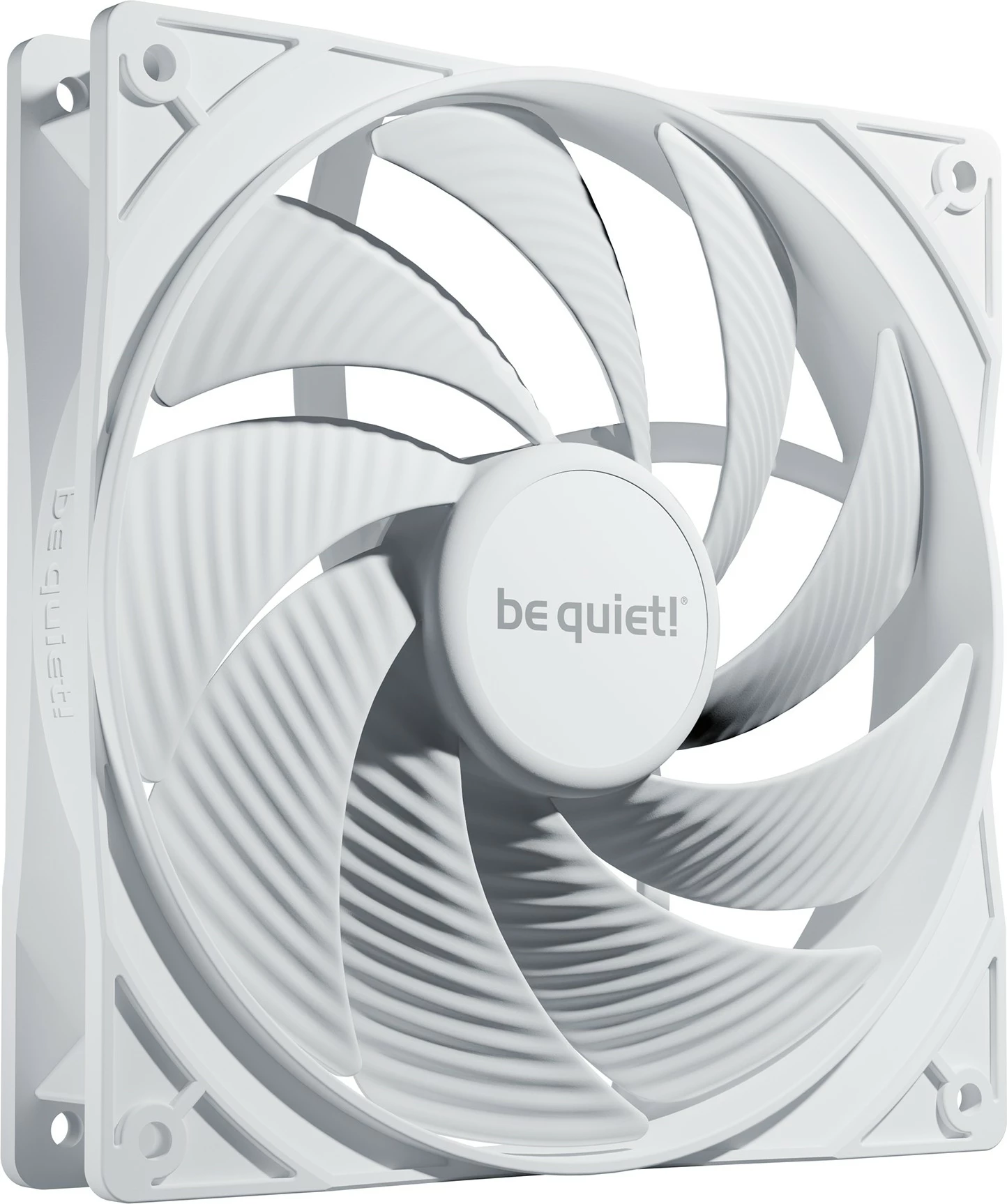 Ventilator kase Be Quiet! Pure Wings 3 PWM high-speed 140mm, i bardhë
