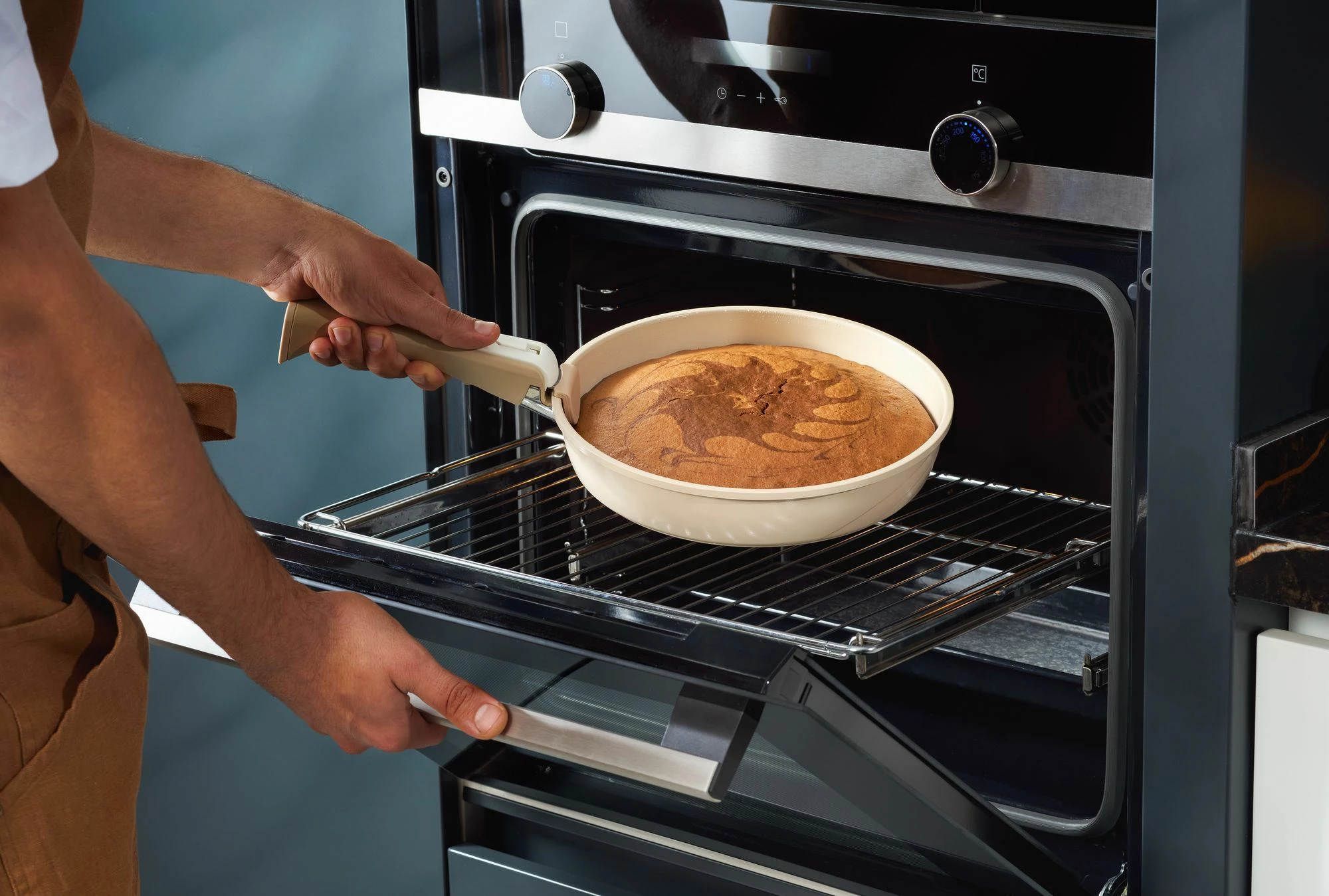 Set tenxheresh (14 copë), Hermia Concept, Hona XL, ngjyrë krem