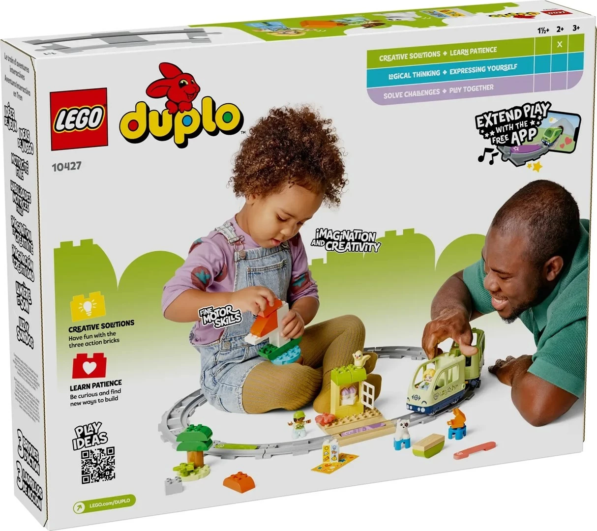 Set LEGO DUPLO 10427 Treni Interaktiv i Aventurës