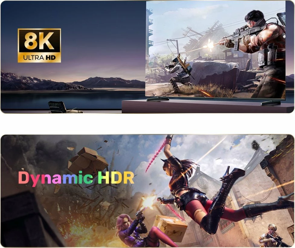 Kabllo DisplayPort Unitek C1628GY01-5M 5m DP 1.4 8K@60Hz/4K@240Hz e zezë