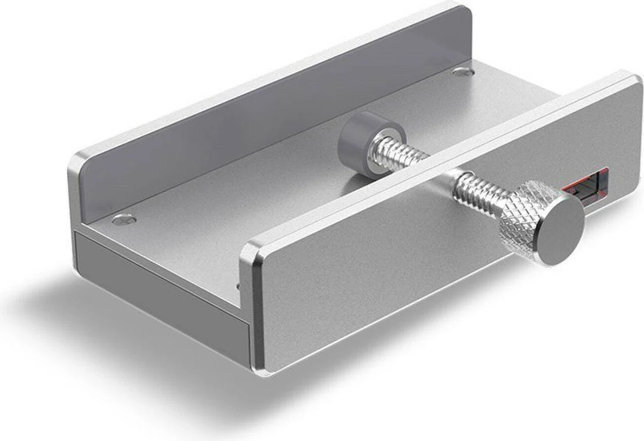 USB hub ALLNET ALL-USB3-HUB-4-CLIP, USB 3.2 Gen 1, 5000 Mbit/s, Argjendtë