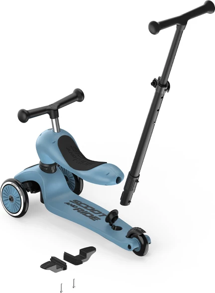 Trotinet Scoot and Ride Highwaykick 1 Push & Go - Steel