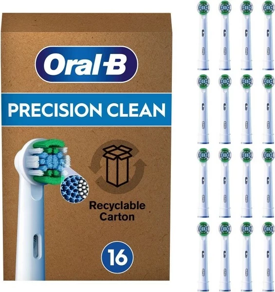 Koka furçe dhëmbësh Oral-B Precision Clean, 16 copë