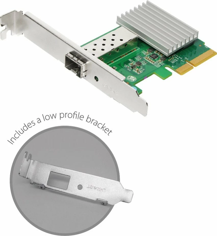Kartë rrjeti EdiMax EN-9320SFP+ V2 10Gbps PCIe 3.0 x4, 1x SFP+, low-profile bracket