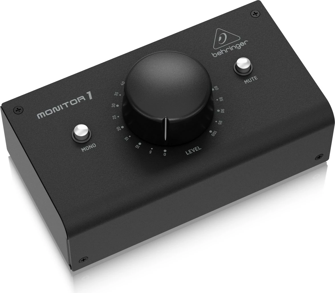 Kontrollues pasiv për monitorë Behringer MONITOR1, i zi
