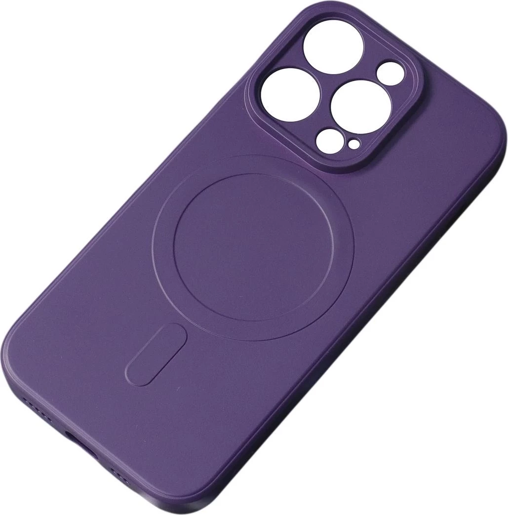 Mbështjellës silikon për celular Hurtel për Samsung Galaxy A36 5G me MagSafe, Violet
