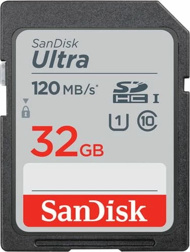Kartelë memorie SDHC SanDisk Ultra 32GB Class 10 UHS-I/U1 120MB/s (SDSDUN4-032G-GN6IN)