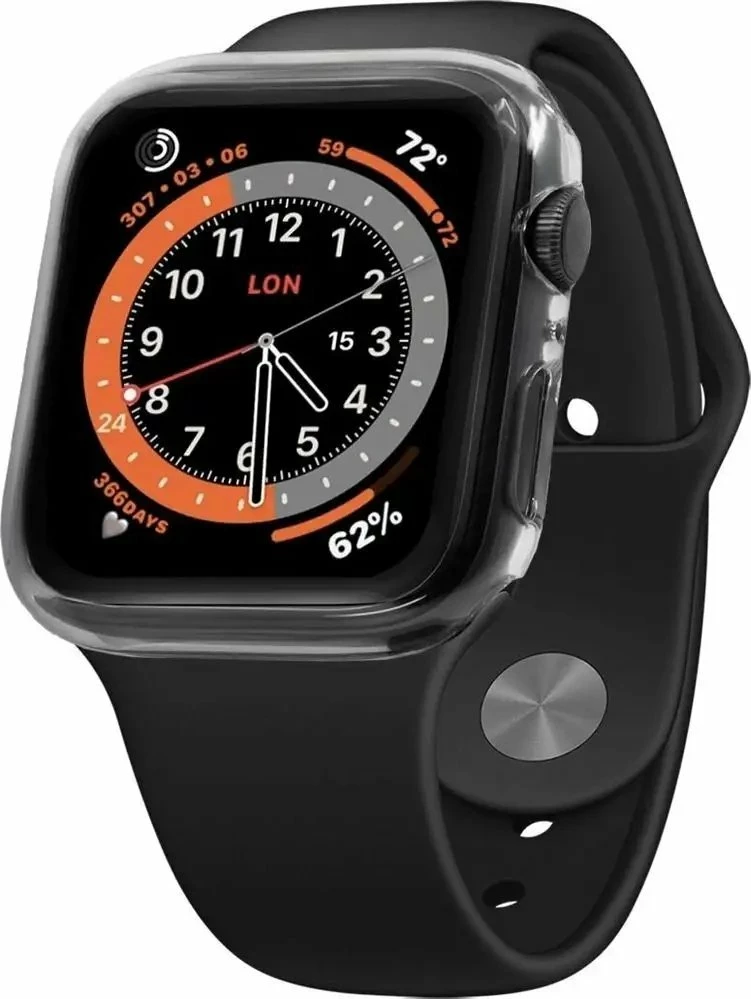 Mbështjellës mbrojtës Fixed Pure FIXPUW-436 për Apple Watch 40mm, xham i temperuar 0.33 mm, transparent