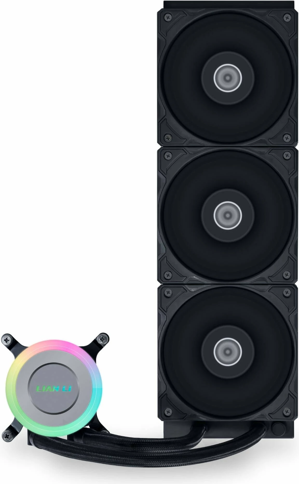Ftohës uji AIO Lian Li GA II Lite 360 Performance GA2L36PB, 360 mm, 3x120 mm, ARGB, e zezë